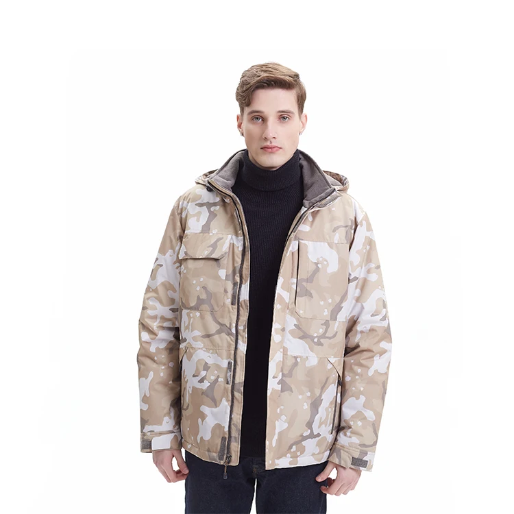 Custom Waterproof Camo Parka Jacket Mens Hooded Windproof Mid Weight Jacket, Customized color
Custom Waterproof Camo Parka Jacket Mens Hooded Windproof Mid Weight Jacket, Customized color