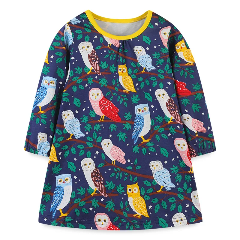 New Design Fall Cartoon Kids Clothing Printing Casual Baby Girls' Long-sleeved Dresses
New Design Fall Cartoon Kids Clothing Printing Casual Baby Girls' Long-sleeved Dresses