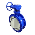 Double Flanged Soft Seal Eccentric Butterfly Valve Weight