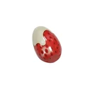 High quality cartoon big egg shape tin box for cookie chocolate