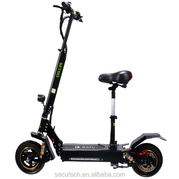 Trotinet Electr 1200W 1500W Dual Motor 2400W 3000W 48V 60V Trotinette Electrique Electric Scooter with Seat