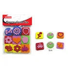 3D Cartoon Children Stamp EVA Foam Self Ink Stamp Rubber Stamp