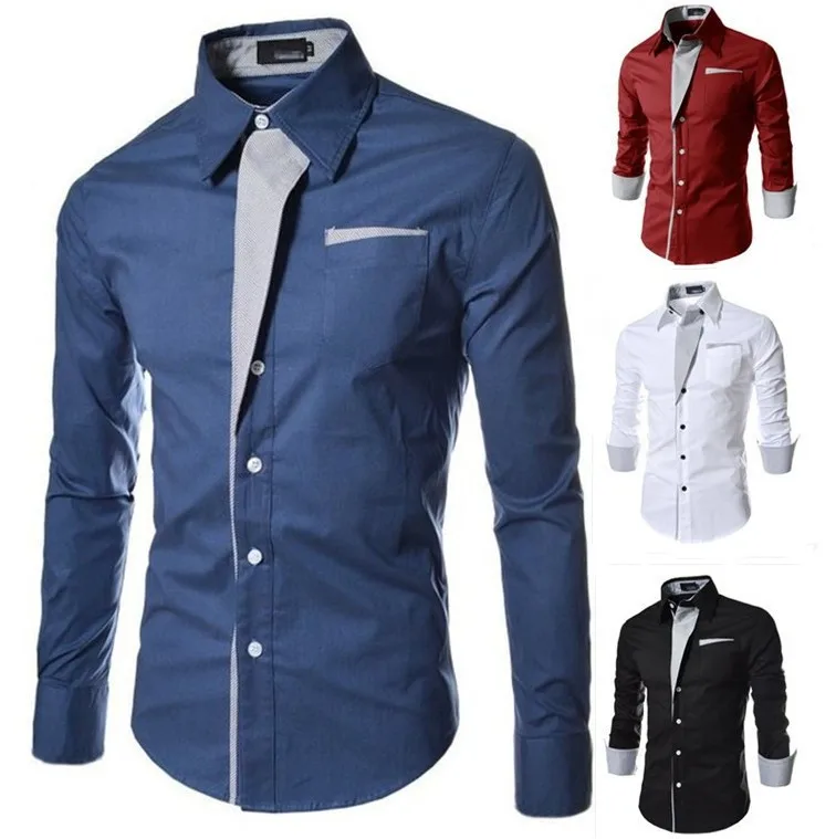 2021 Spring And Summer Men's Shirt Simple Long Sleeve Blusas Masculinas Men's Plain Dyed t-Shirts, Picture color
2021 Spring And Summer Men's Shirt Simple Long Sleeve Blusas Masculinas Men's Plain Dyed t-Shirts, Picture color