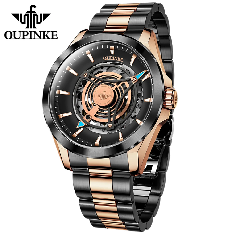 OUPINKE 3206 Luxury Automatic Date Wrist Watches Men Full Screw Stainless Steel Mens Watches Private Label
OUPINKE 3206 Luxury Automatic Date Wrist Watches Men Full Screw Stainless Steel Mens Watches Private Label