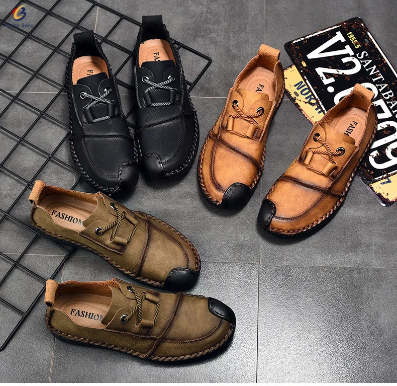New arrival british style men casual shoes solid leather slip on shoes for men loafers
New arrival british style men casual shoes solid leather slip on shoes for men loafers