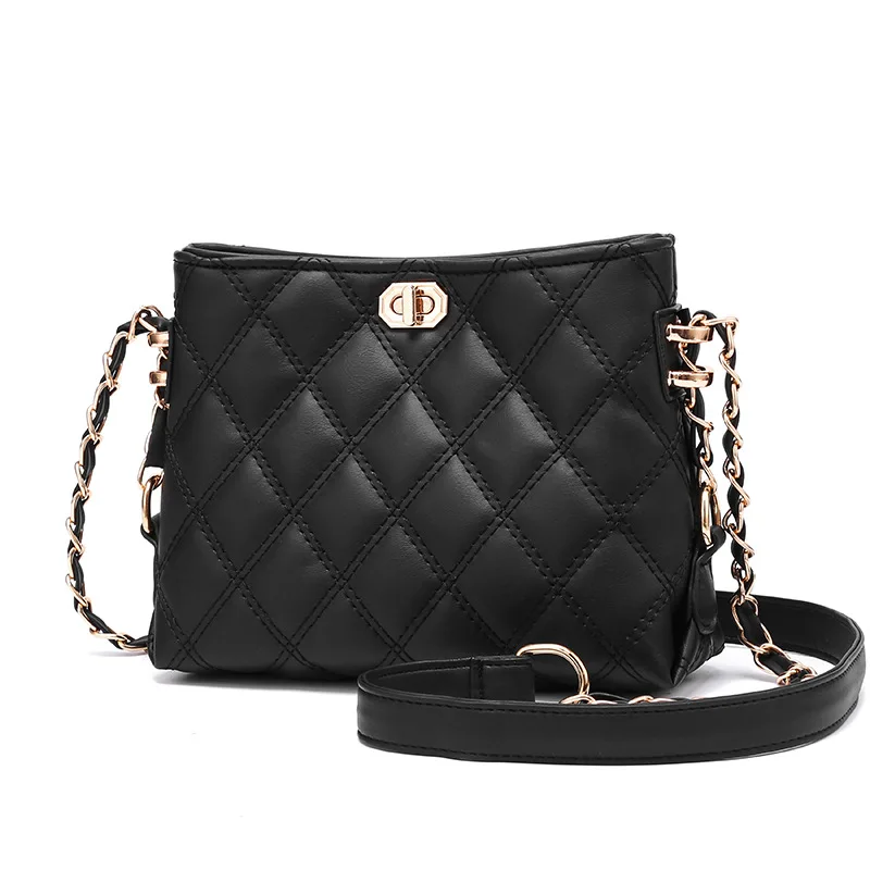 Factory Wholesale High Quality Ladies PU Leather Crossbody Bags Lightweight Handbags Single Shoulder Bag With Chains, 4 color
Factory Wholesale High Quality Ladies PU Leather Crossbody Bags Lightweight Handbags Single Shoulder Bag With Chains, 4 color