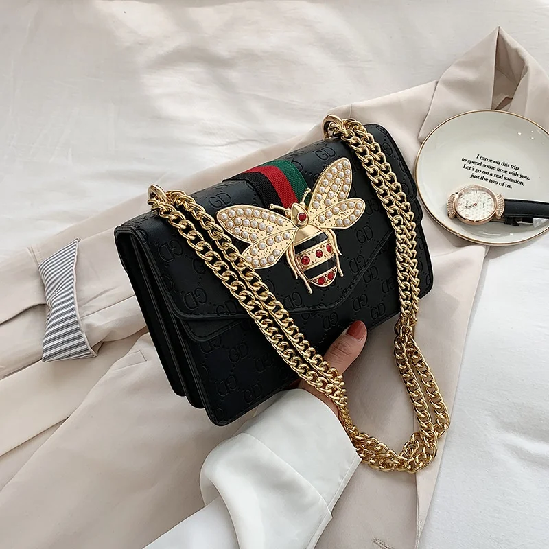 2021 net celebrity the same wild fashion bee personality chain one-shoulder portable messenger bag
2021 net celebrity the same wild fashion bee personality chain one-shoulder portable messenger bag