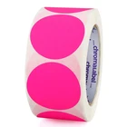 Promotional Part Adhesive Paper Blank Plastic Round Label Sticker