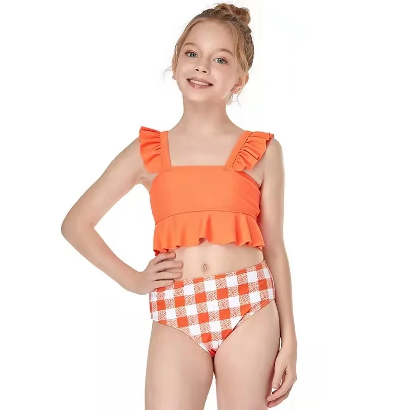 2022 new Ruffle Strap children's swimwear european and american girls swimwear manufacturers wholesale swimsuit
2022 new Ruffle Strap children's swimwear european and american girls swimwear manufacturers wholesale swimsuit