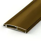 Extruded aluminium alloy vertical shutter slat