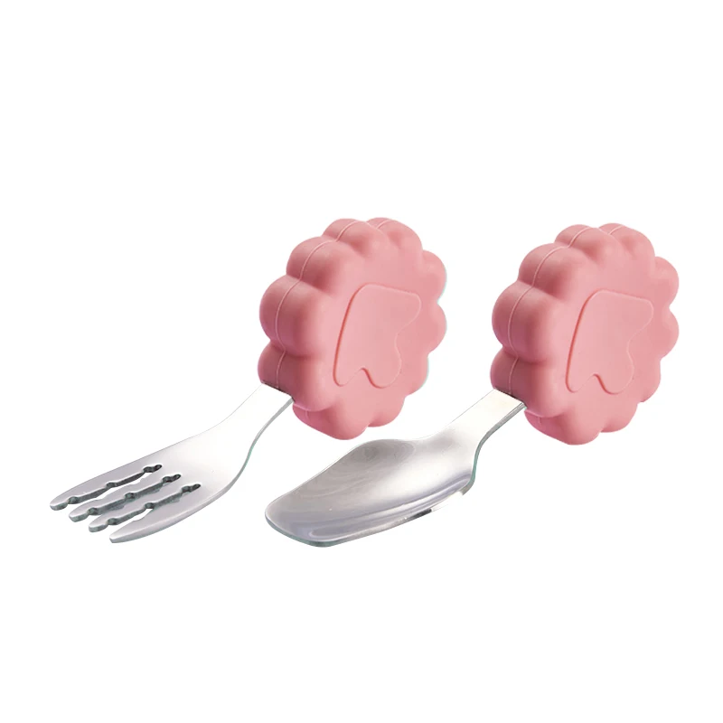 Food Grade Kid Spoon and Fork Set Baby Multi Purpose Training Cutlery, Pink, blue, yellow, orange
Food Grade Kid Spoon and Fork Set Baby Multi Purpose Training Cutlery, Pink, blue, yellow, orange