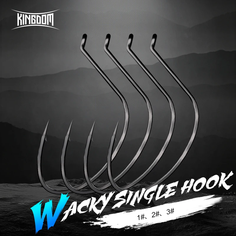 Fishing Hook Wacky High Quality Carbon Steel Black and Red 3x Fishing Hook Fresh Saltwater Treble Hooks, 2 colors
Fishing Hook Wacky High Quality Carbon Steel Black and Red 3x Fishing Hook Fresh Saltwater Treble Hooks, 2 colors