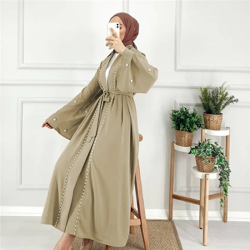 2021 Islamic Clothing Dubai Robe Long Muslim Evening Dresses for Muslim Women, As shown
2021 Islamic Clothing Dubai Robe Long Muslim Evening Dresses for Muslim Women, As shown