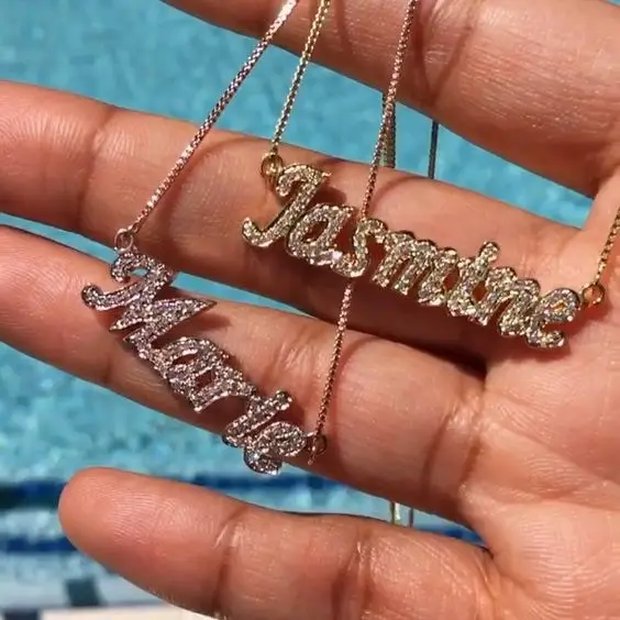 Crystal Pendant Letters Necklace for Women Custom Jewelry Custom Name Necklaces Numbers Personalized Zirconia Pendant, Picture
Crystal Pendant Letters Necklace for Women Custom Jewelry Custom Name Necklaces Numbers Personalized Zirconia Pendant, Picture