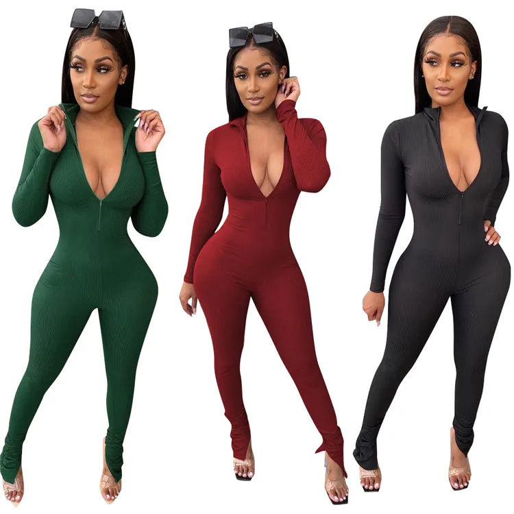Top Quality Ladies Rompers Yoga Workout Zipper Bodycon One Piece Spring Women Jumpsuit
Top Quality Ladies Rompers Yoga Workout Zipper Bodycon One Piece Spring Women Jumpsuit
