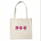 Eco-friendly Custom Logo Printed Tote Bag Organic Cotton Canvas Bag