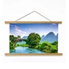 Germany Popular 50CM Teak Wood Magnetic Picture Frame For Posters
