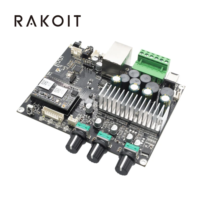 Rakoit Amp 2.1 Professional power wifi multiroom stereo home theater amplifier sound amplifier circuit board 2.1 amplifier board
Rakoit Amp 2.1 Professional power wifi multiroom stereo home theater amplifier sound amplifier circuit board 2.1 amplifier board