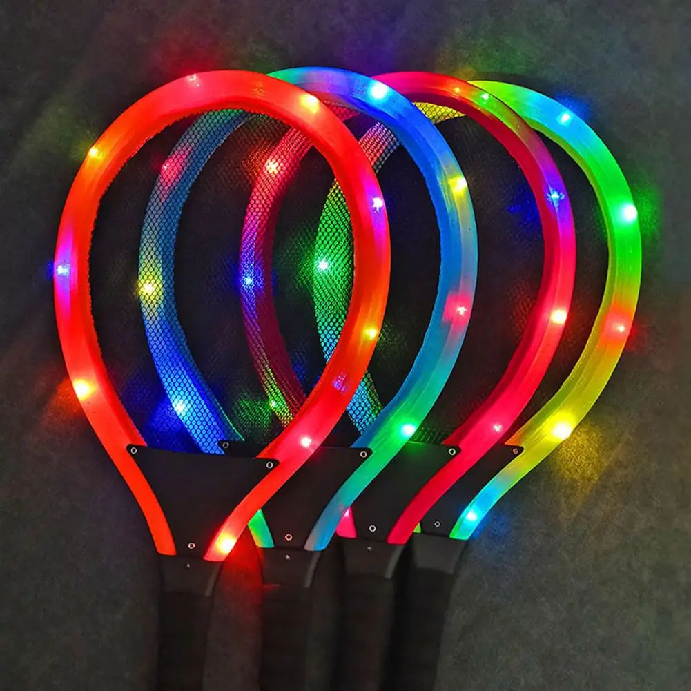 New Outdoor Play Toys LED Flashing Light Up Badminton Racket Set for kids and adults 
New Outdoor Play Toys LED Flashing Light Up Badminton Racket Set for kids and adults