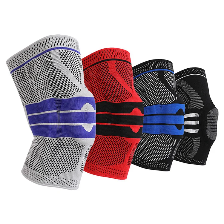 Outdoor sports knee protector brace running knee pads support spring knitted nylon knee pads, Grey, blue, black, red
Outdoor sports knee protector brace running knee pads support spring knitted nylon knee pads, Grey, blue, black, red