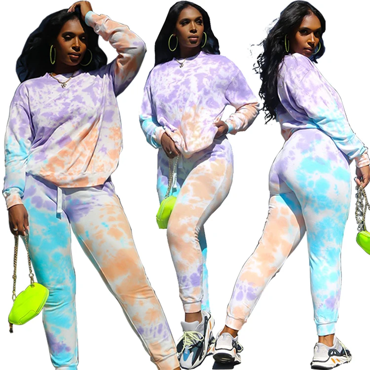 Amazon Oversized Tie Dye Crew Neck Casual Sweatshirt Set 2 Pieces Tracksuit Customized Sweat Suits Women Sets
Amazon Oversized Tie Dye Crew Neck Casual Sweatshirt Set 2 Pieces Tracksuit Customized Sweat Suits Women Sets