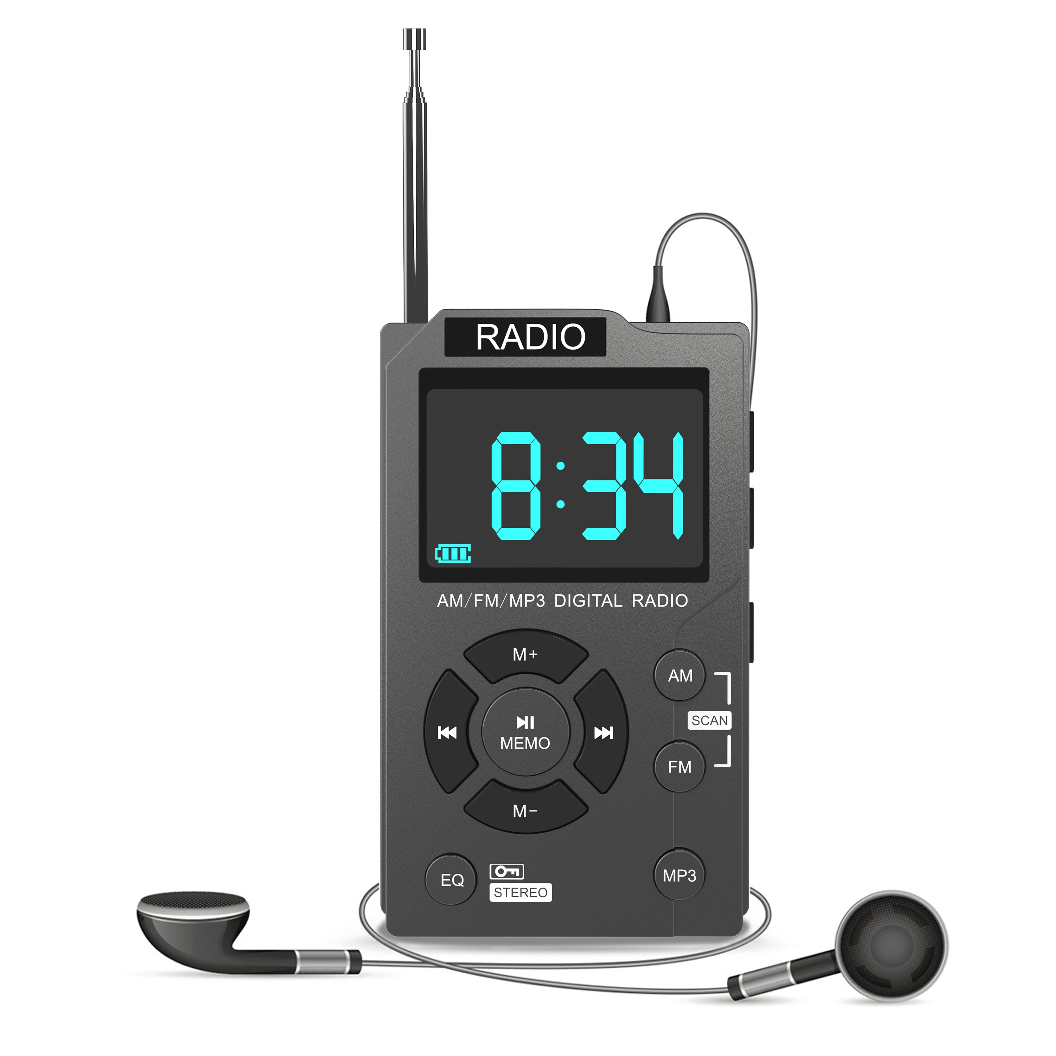 Small Pocket Mini Pocket Radio Fm Am With Mp3 Music Player Home Portable Digital Radio
Small Pocket Mini Pocket Radio Fm Am With Mp3 Music Player Home Portable Digital Radio