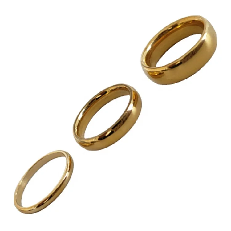 Customize latest 24k gold women circlet girl wedding bands fashion female stainless steel rings classic couple 3 jewelry set C35, Support custom
Customize latest 24k gold women circlet girl wedding bands fashion female stainless steel rings classic couple 3 jewelry set C35, Support custom