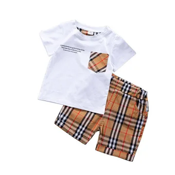 kids clothing sets boys high quality summer letter plaid pocket t shirt shorts kids clothing 1-5 years baby boy clothing sets
kids clothing sets boys high quality summer letter plaid pocket t shirt shorts kids clothing 1-5 years baby boy clothing sets