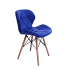 solid wooden leg recliner plastic chair supplier dining seats for school