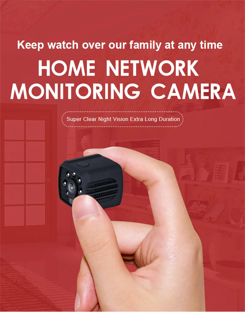 hidden cameras wireless cctv camera HD 1080P night vision action spy cam wifi mini camera mini camcorders