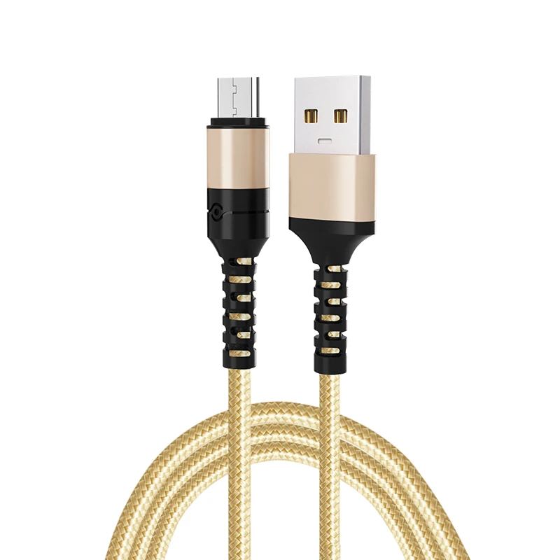 oem best selling nylon alloy micro one shave fast charging cord for Samsung Android srtongest durable usb data cable, Black/red/gold
oem best selling nylon alloy micro one shave fast charging cord for Samsung Android srtongest durable usb data cable, Black/red/gold