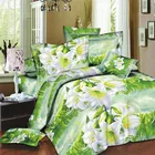3D BED SHEET FABRIC 100% POLYESTER MICROFIBER TWILL DISPERSE PRINTED BRUSHED FABRIC