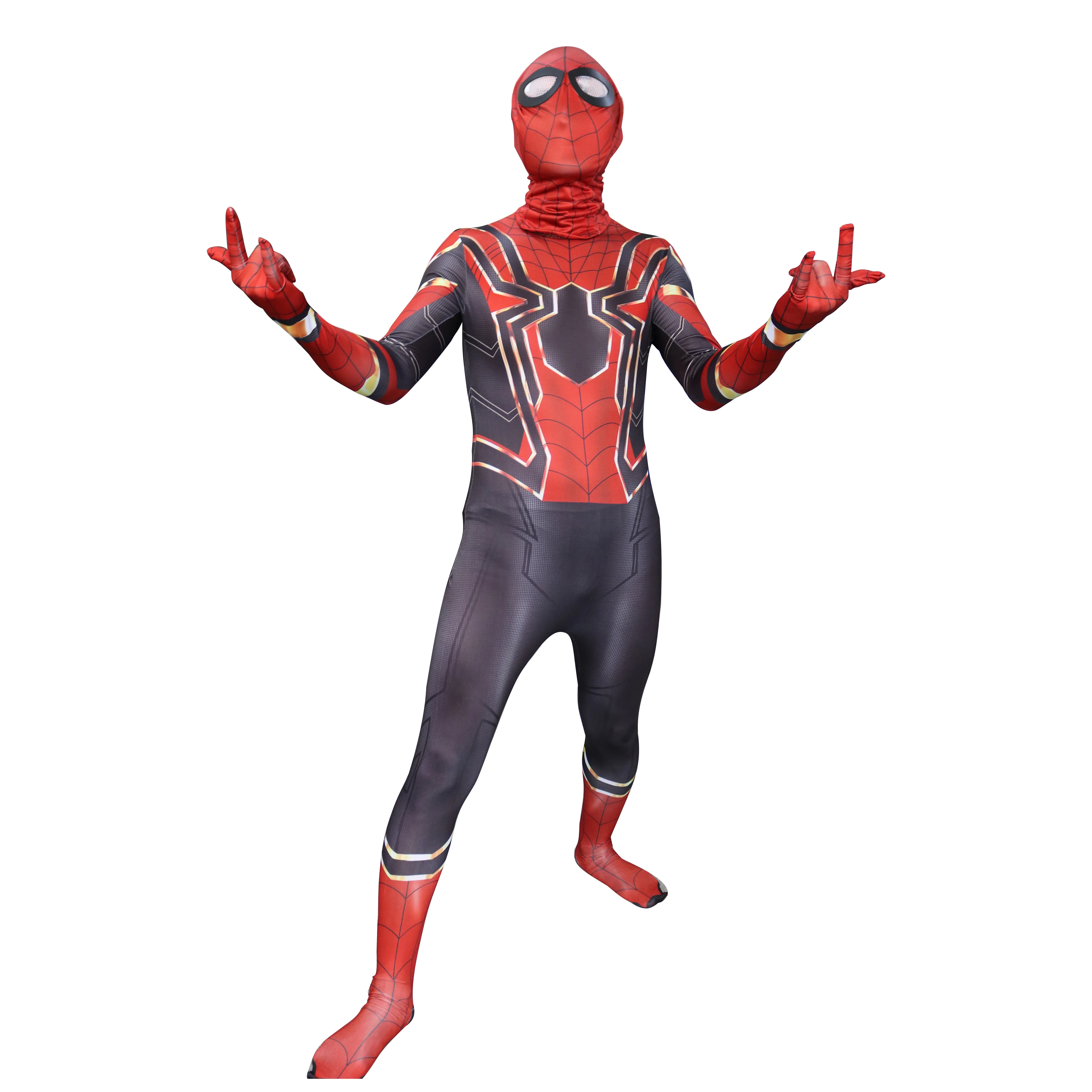 Wholesale Classic American Hero Spider Man Adults & Kids Halloween Cosplay Costume
Wholesale Classic American Hero Spider Man Adults & Kids Halloween Cosplay Costume