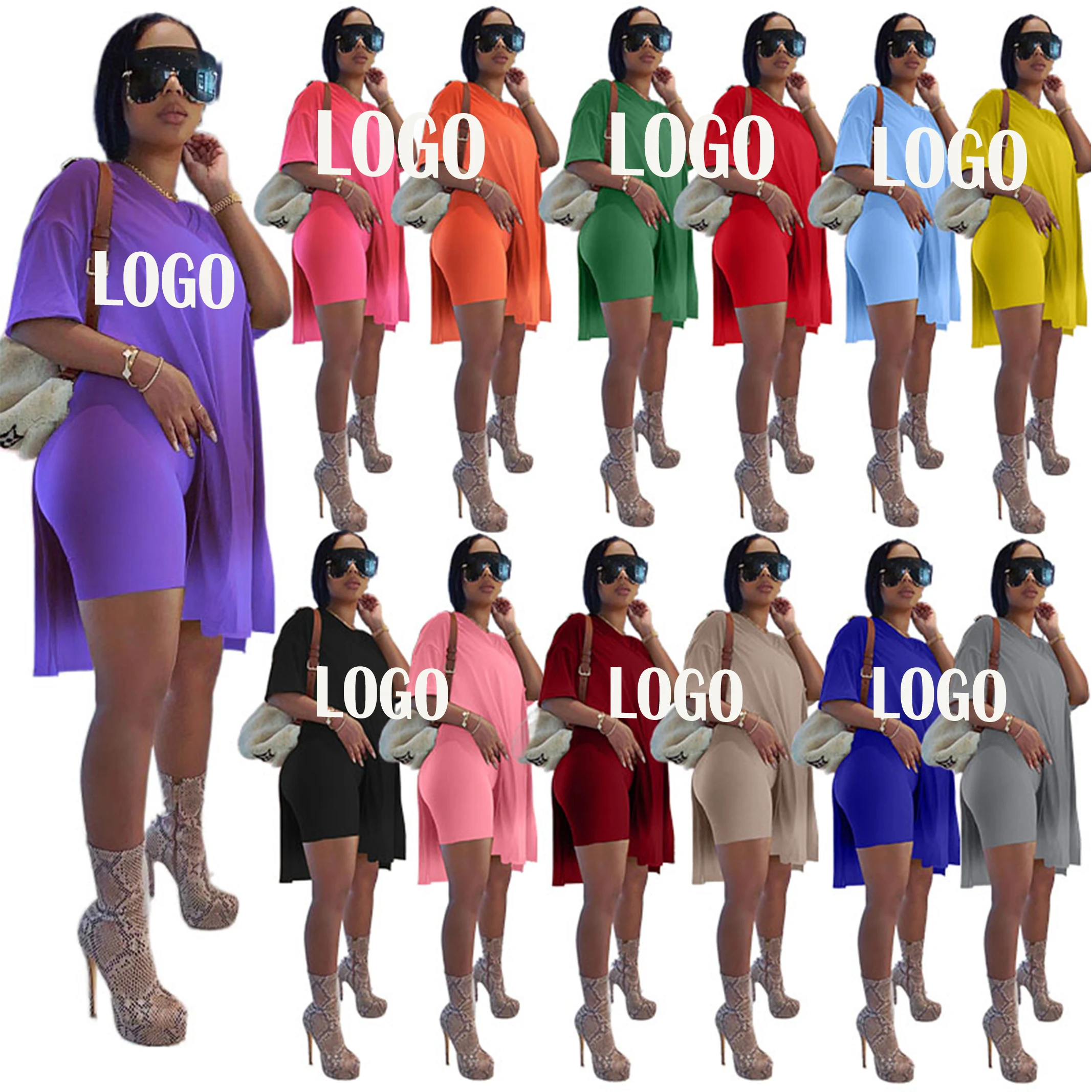 2021 Women Outfit Summer Two Piece Sport Loose Jogging Sets Clothing Woman Biker Ladies Short 2 Two Piece Set Outfit, Picture
2021 Women Outfit Summer Two Piece Sport Loose Jogging Sets Clothing Woman Biker Ladies Short 2 Two Piece Set Outfit, Picture