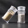 Kitchen Plastic Spice Salt Pepper Shakers Seasoning Jar Can Barbecue Condiment Jar Bottles Cruet Container