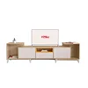 Nordic style MDF Wood TV Unit Cabinet Big White TV Entertainment Stand