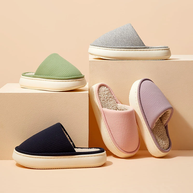 MMX326 Classic Solid Close Toe Winter Cotton Slippers Thick Sole Home Slippers, White pink grey green blue
MMX326 Classic Solid Close Toe Winter Cotton Slippers Thick Sole Home Slippers, White pink grey green blue