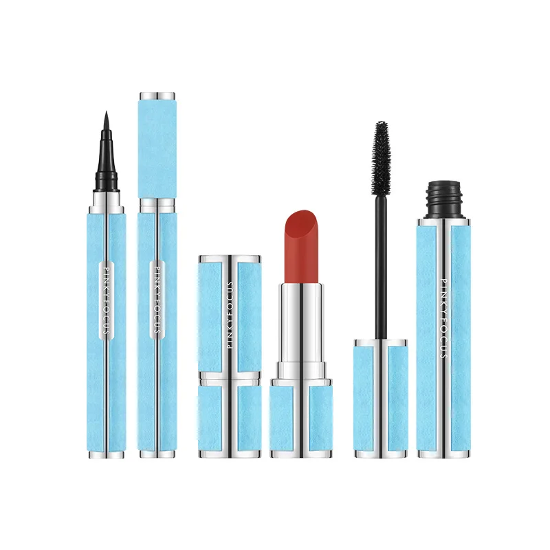 Lipstick eyeliner three-piece waterproof mascara makeup set
Lipstick eyeliner three-piece waterproof mascara makeup set