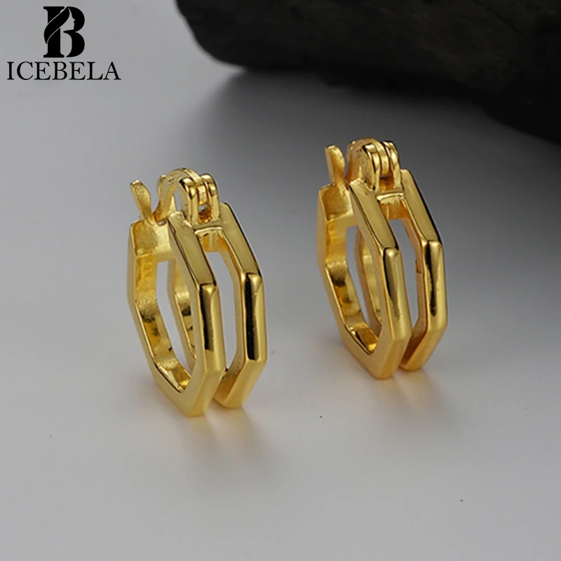 Icebela S925 Sterling Silver Hollow Double Geometric Earrings For Women Hexagonal Hypoallergenic Chunky Hoop Earrings For Women
Icebela S925 Sterling Silver Hollow Double Geometric Earrings For Women Hexagonal Hypoallergenic Chunky Hoop Earrings For Women