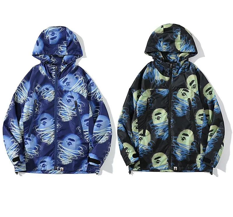 High Quality Wholesale Camo Bape Ape Hoodie Coat Fashion Casual Hoodies Sweatshirt Full Zipper Unisex Jacket, Picture color
High Quality Wholesale Camo Bape Ape Hoodie Coat Fashion Casual Hoodies Sweatshirt Full Zipper Unisex Jacket, Picture color