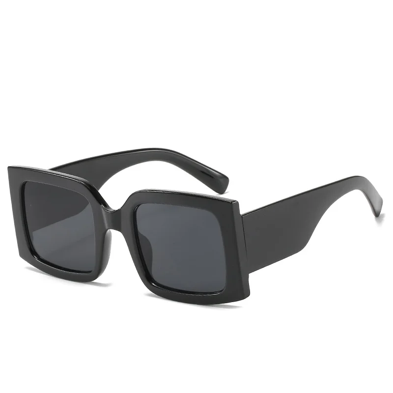 fashion good quality thick plastic wide frame sun glasses trendy men square shades custom logo big sunglasses women
fashion good quality thick plastic wide frame sun glasses trendy men square shades custom logo big sunglasses women