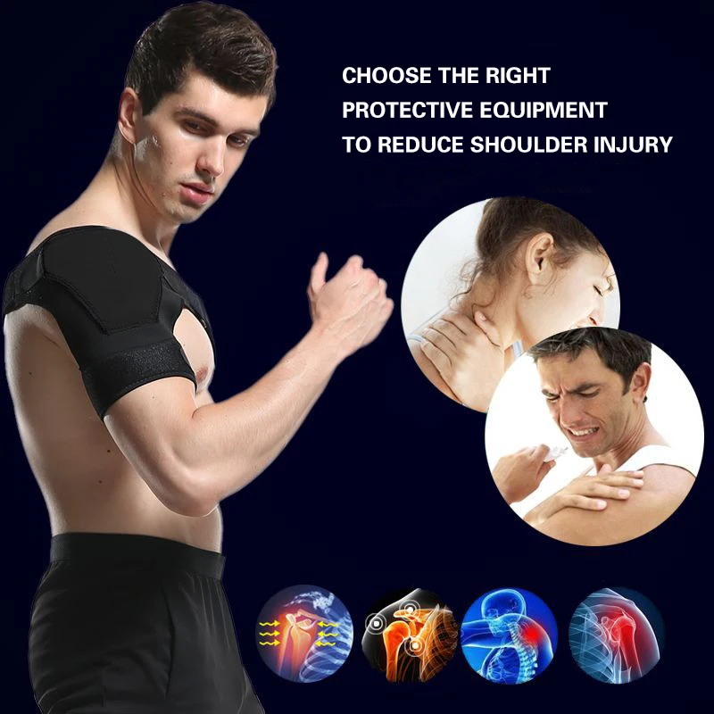 2020 Comfortable Medical Shoulder Support Adjustable Back Posture Shoulder Brace For Sports Fitness, Black
2020 Comfortable Medical Shoulder Support Adjustable Back Posture Shoulder Brace For Sports Fitness, Black