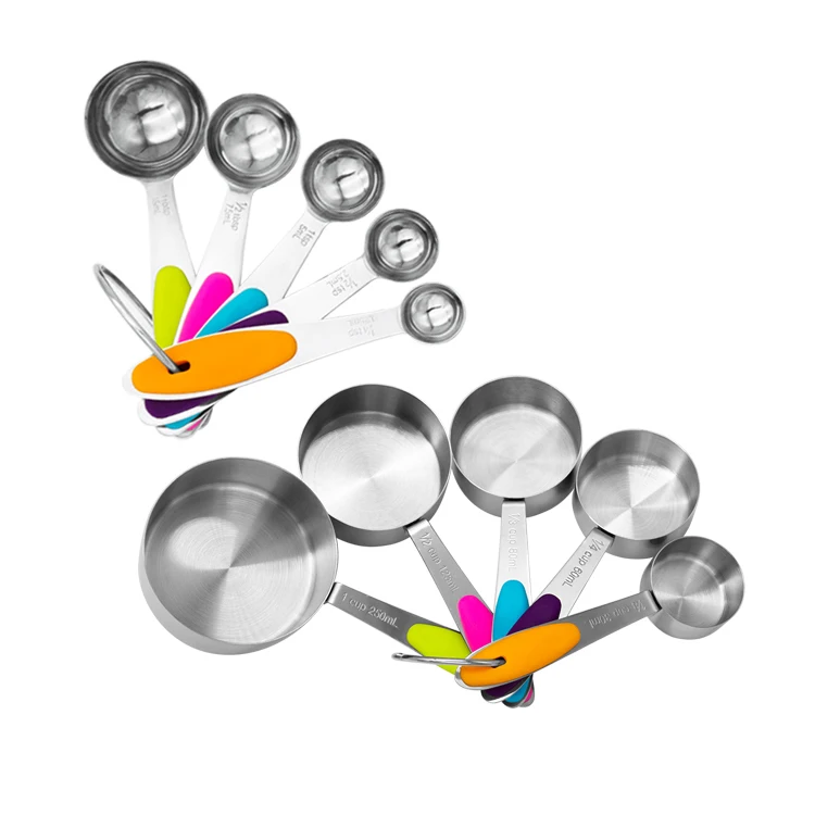 10 Piece Colorful Plastic Bag Light Kitchen Style Packing Baking Color Measuring Cups And Measuring Spoon, Colors
10 Piece Colorful Plastic Bag Light Kitchen Style Packing Baking Color Measuring Cups And Measuring Spoon, Colors