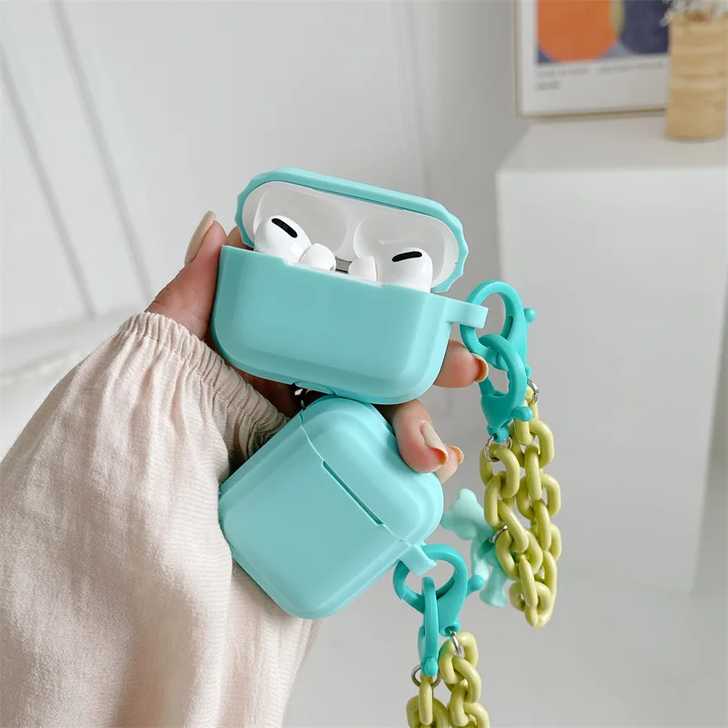 2021 Luxury Earphone Case For Wireless headset Mint bear Soft shell For Wireless Earphone Cover Cases With Keychain
2021 Luxury Earphone Case For Wireless headset Mint bear Soft shell For Wireless Earphone Cover Cases With Keychain