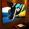 TELON 100 inch 16:9 format pet crystal fabric alr projector screen for ust led /lcd /dlp /laser xiaomi projector
