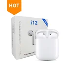 Best Seller 2019 Portable Mini Bluetooth 5.0 Earphone True Wireless Earphone Earbuds i 12 tws