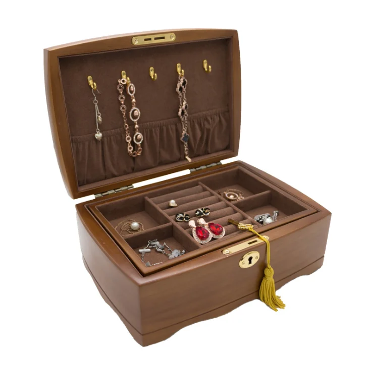 wholesale fancy elegant high-grade brown color earrings rings necklace jewellery storage box, Customized color
wholesale fancy elegant high-grade brown color earrings rings necklace jewellery storage box, Customized color