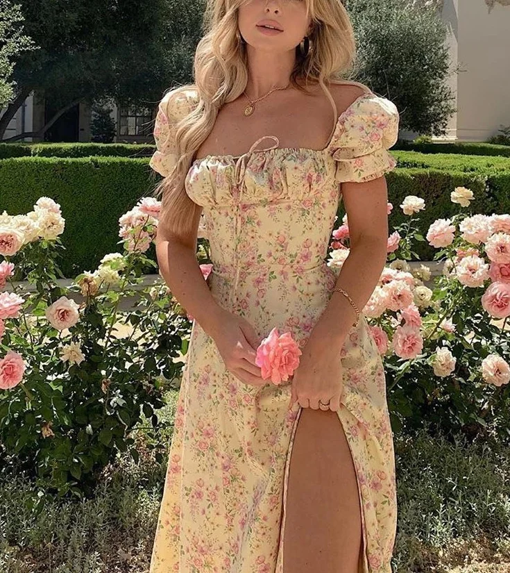 Womens Summer 2021 Holiday Dress Comfy Floral Bubbles Korean Dress Women Summer Dresses Ladies Women Vestidos Elegantes, Pictures
Womens Summer 2021 Holiday Dress Comfy Floral Bubbles Korean Dress Women Summer Dresses Ladies Women Vestidos Elegantes, Pictures