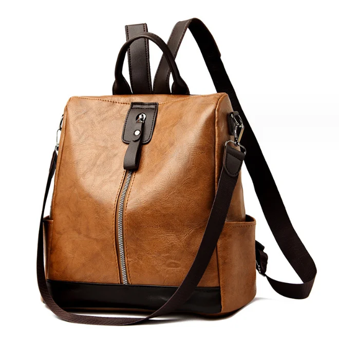 Wholesale PU leather backpack for woman big capacity school girl women's backpacks luxury brand leisure bag for girl
Wholesale PU leather backpack for woman big capacity school girl women's backpacks luxury brand leisure bag for girl