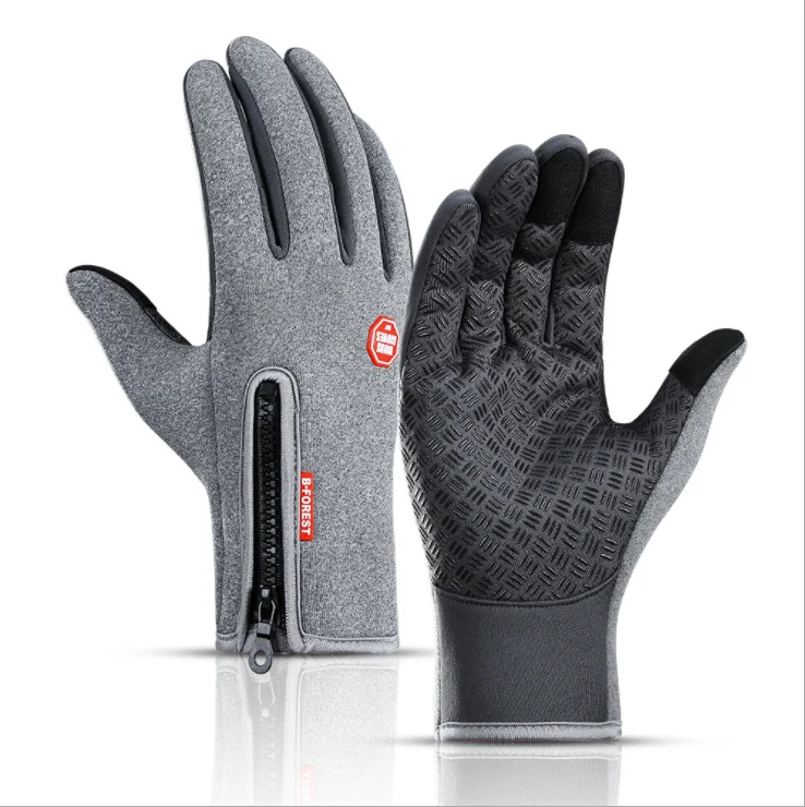 

Custom Popular Mountaineering Cycling Waterproof Outdoor Warm Sport Touchscreen Winter Ski Gloves